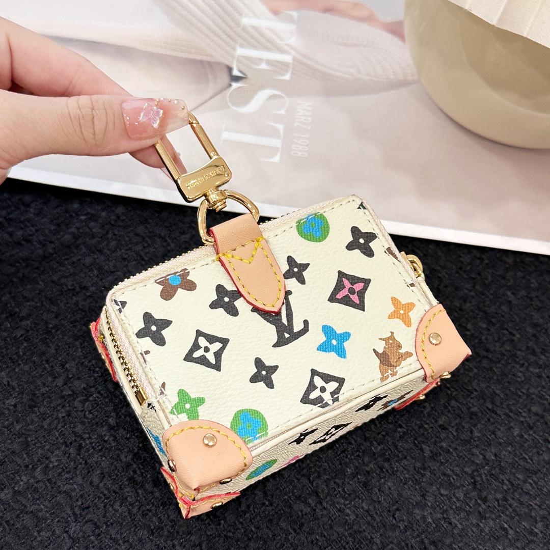 Louis Vuitton Monogram Craggy Trunk Key Holder and Bag Charm    - FashionPlug