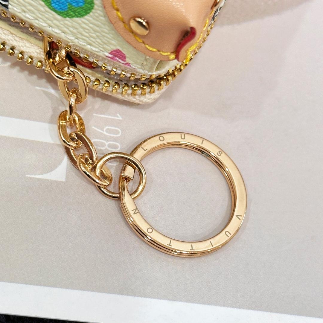 Louis Vuitton Monogram Craggy Trunk Key Holder and Bag Charm    - FashionPlug