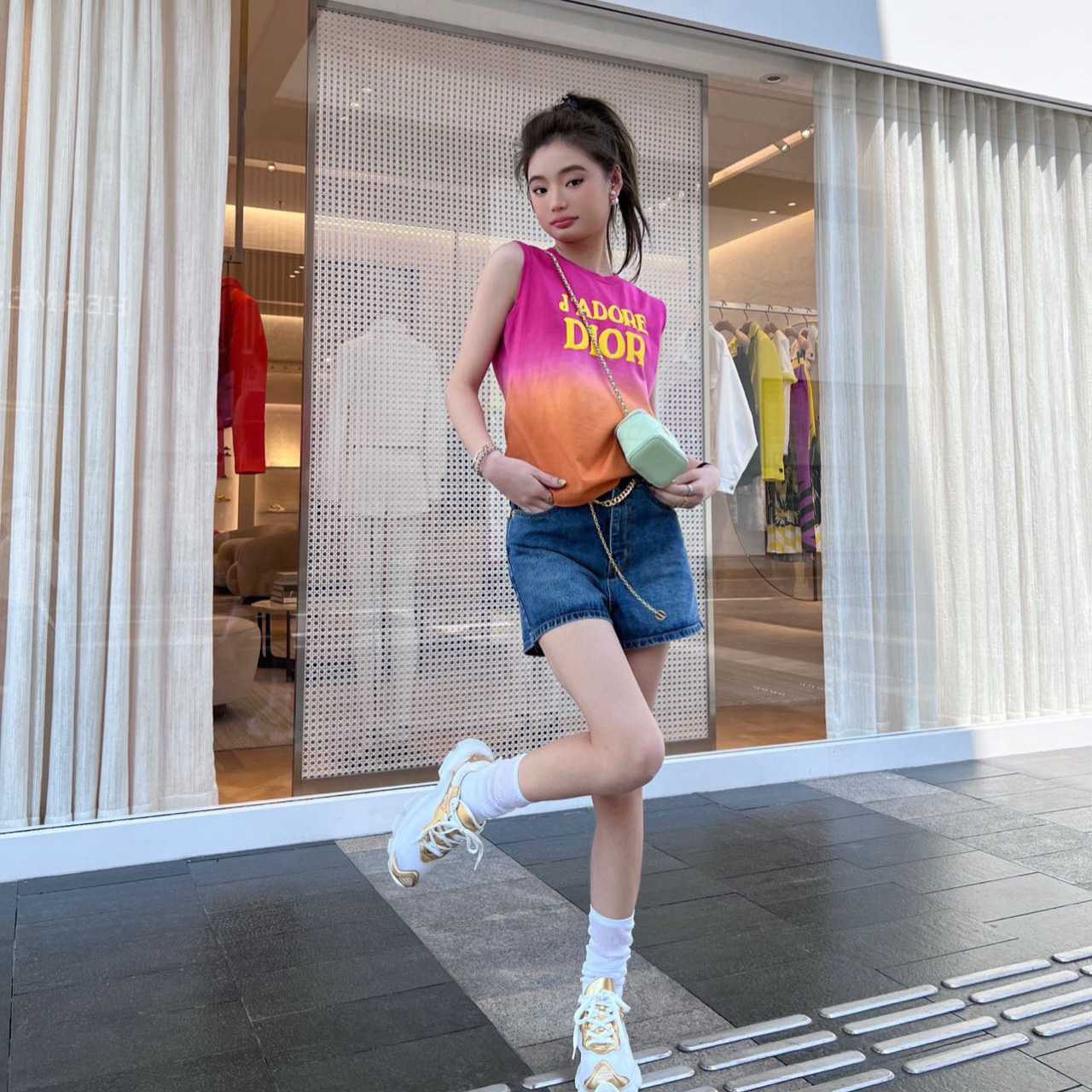 Dior Slogan-print Tank Top - FashionPlug