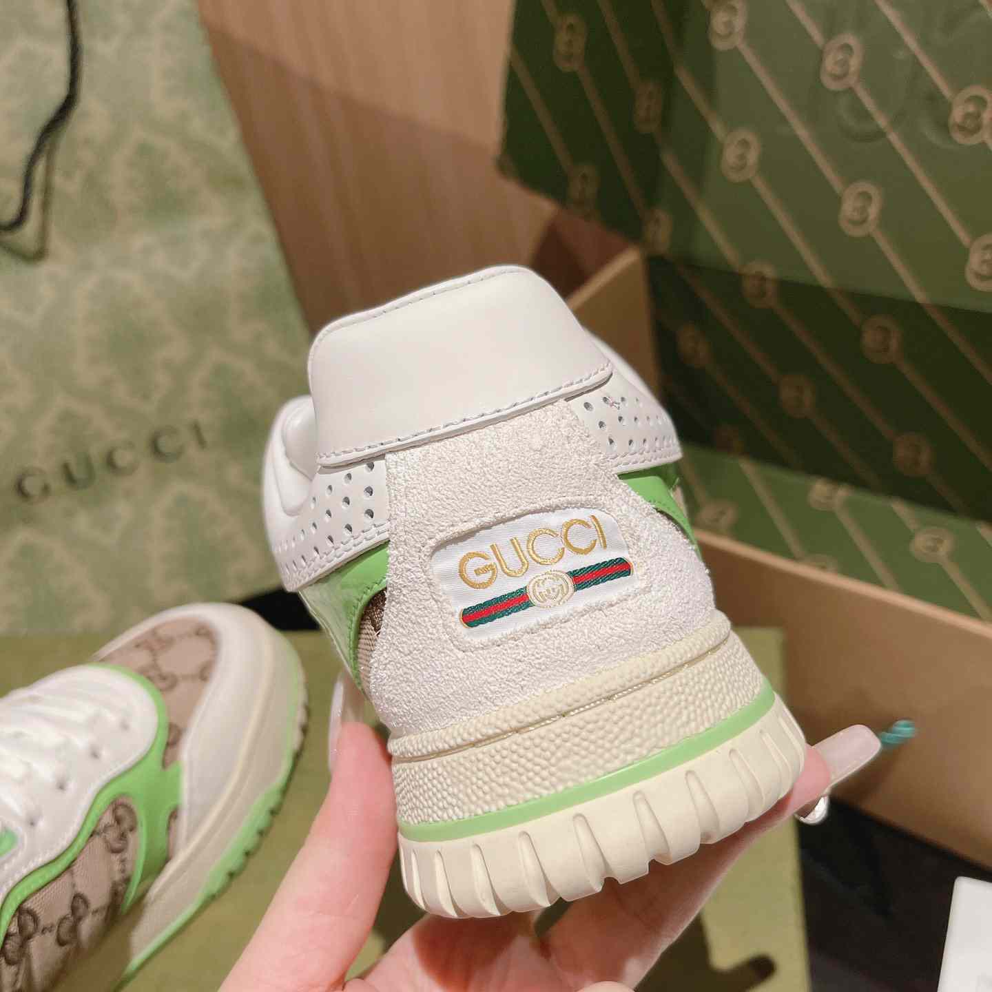 Gucci Re-Web Sneakers - FashionPlug