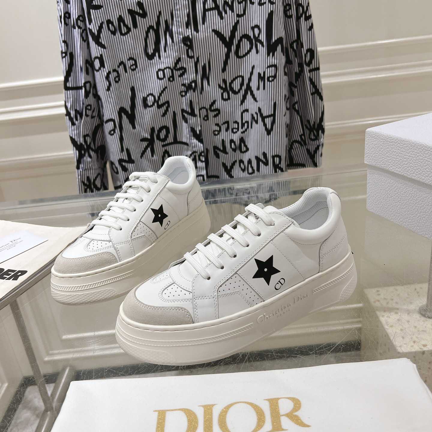Dior Star Platform Sneaker - FashionPlug