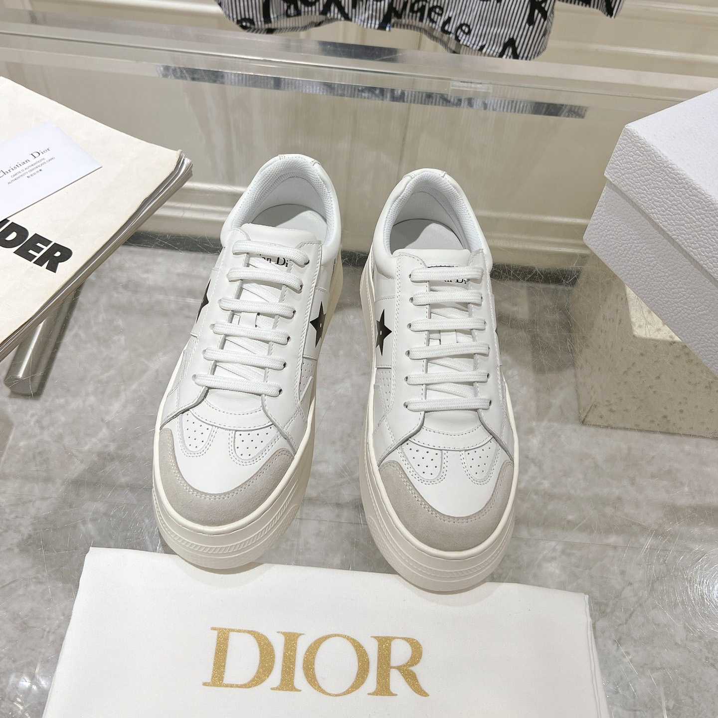 Dior Star Platform Sneaker - FashionPlug