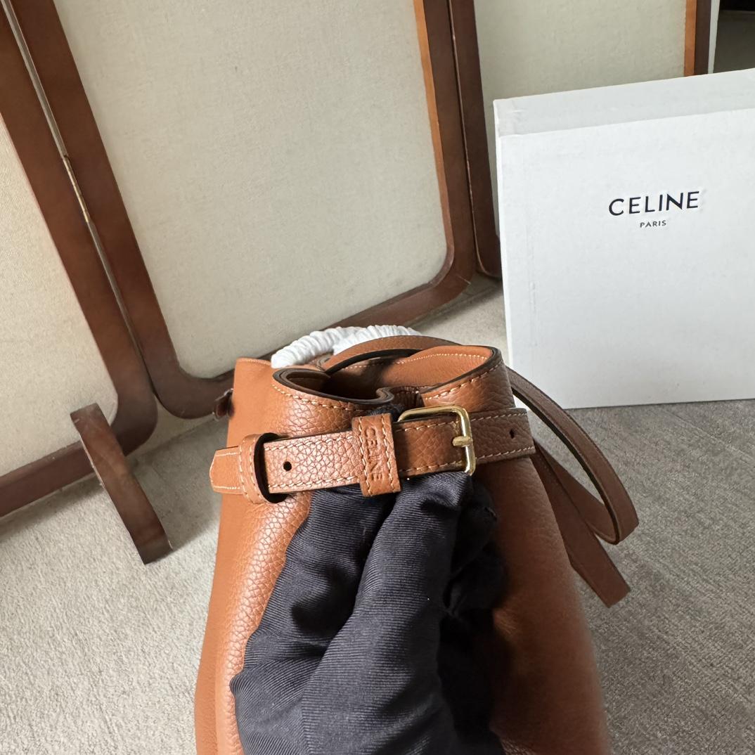 Celine Medium Cabas Anais Cuir Triomphe In Grained Calfskin - FashionPlug