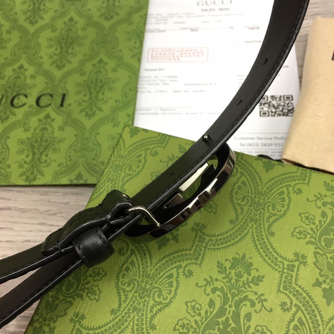Gucci Leather Belt  40mm - FashionPlug