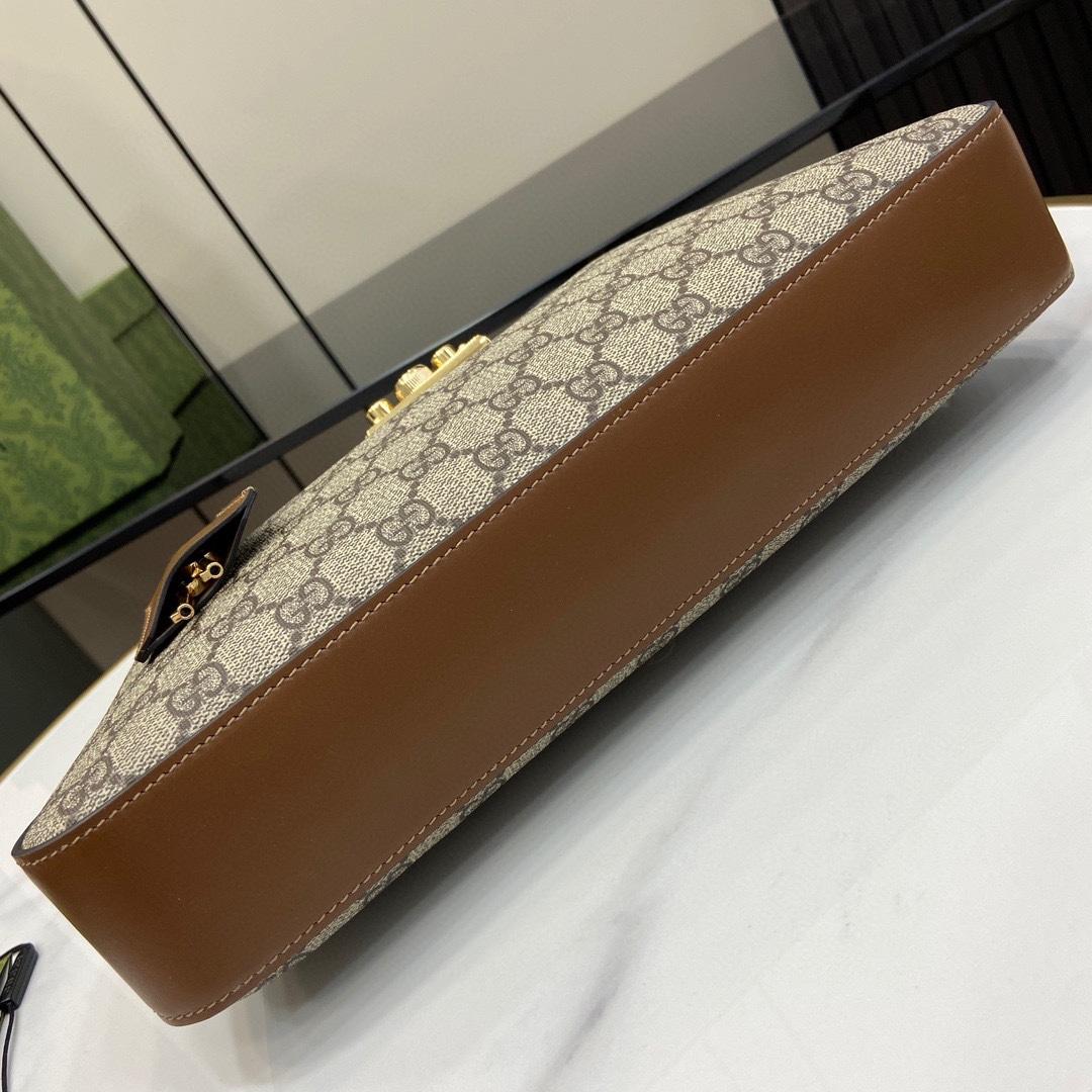 Gucci Padlock GG Medium Shoulder Bag - FashionPlug