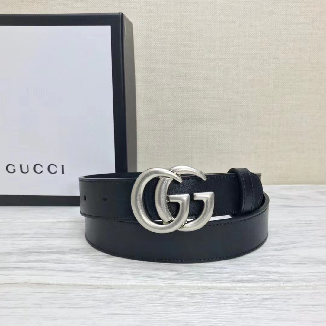 Gucci Leather Belt   - FashionPlug