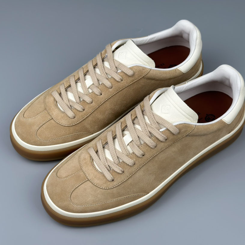 Loro Piana Low-top Lace-up Sneakers - FashionPlug