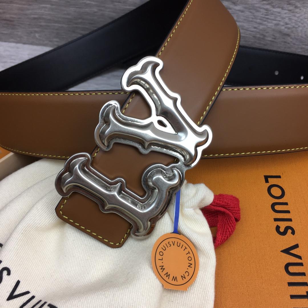 Louis Vuitton LV Ranch 40mm Reversible Belt    - FashionPlug