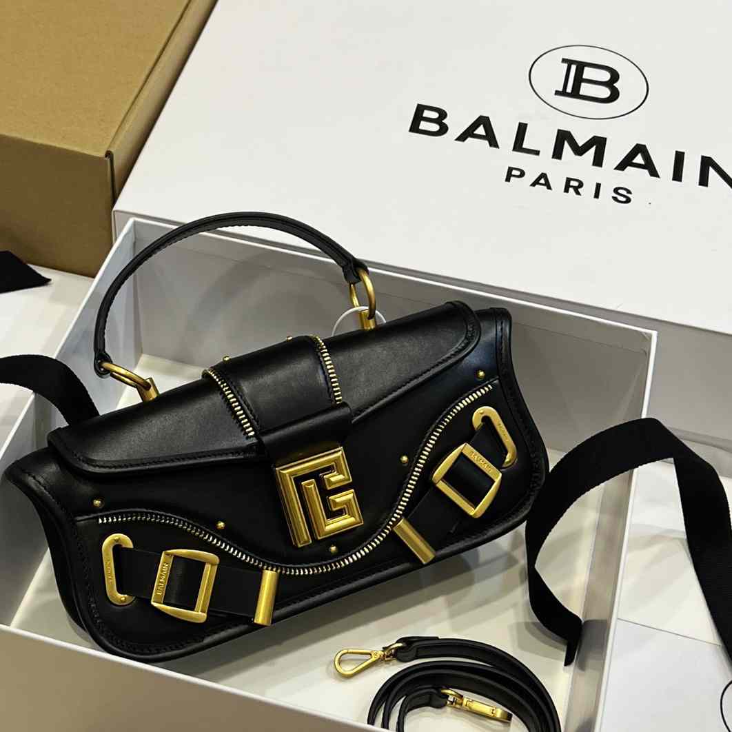 Balmain Blaze Crossbody Bag   (26*11.5*3cm) - FashionPlug
