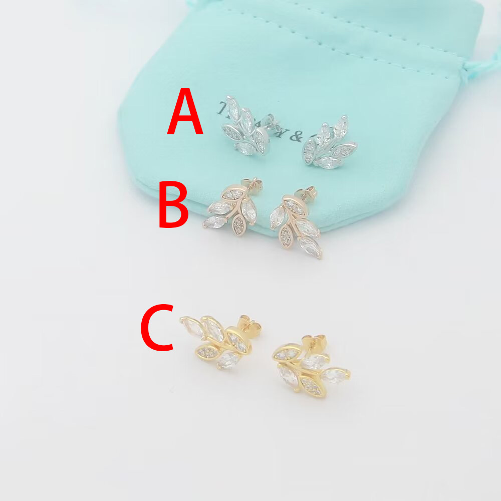 Tiffany & Co. Diamond Vine Earrings - FashionPlug