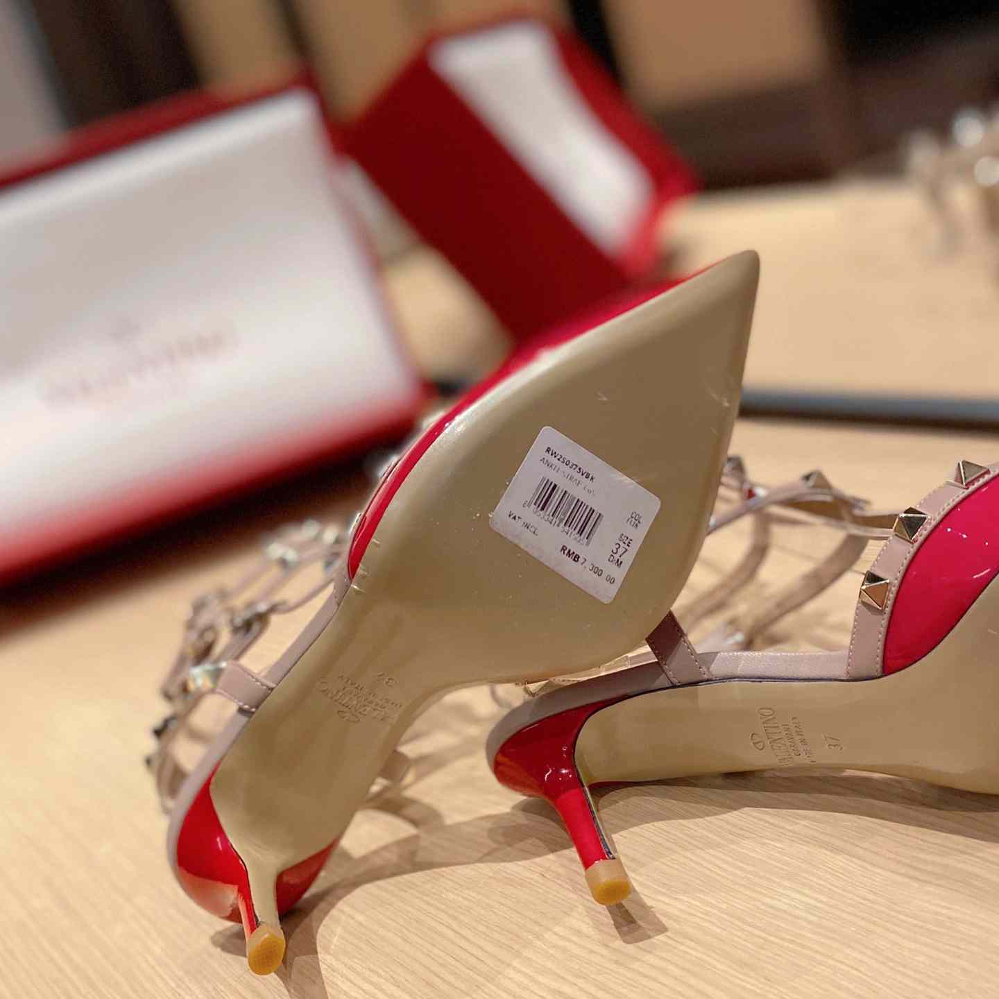 Valenti Garavani Rockstud 65mm Caged Pumps - FashionPlug