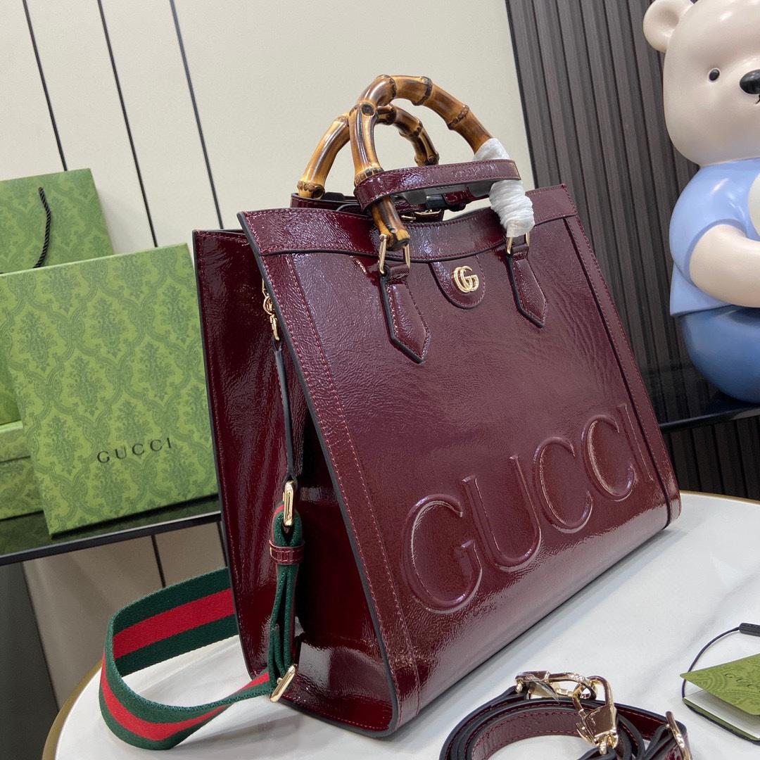 Gucci Diana Medium Tote Bag - FashionPlug