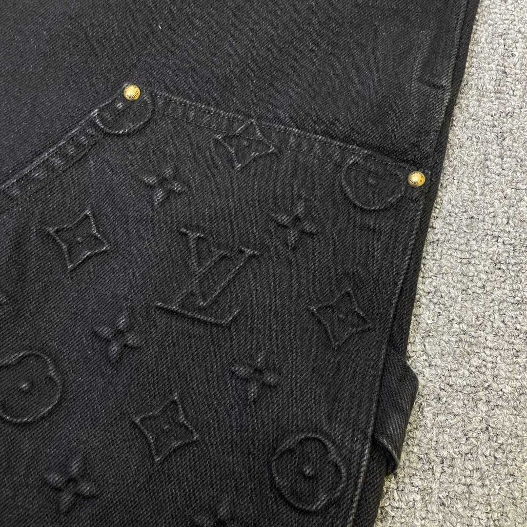 Louis Vuitton Monogram Denim Shorts    - FashionPlug
