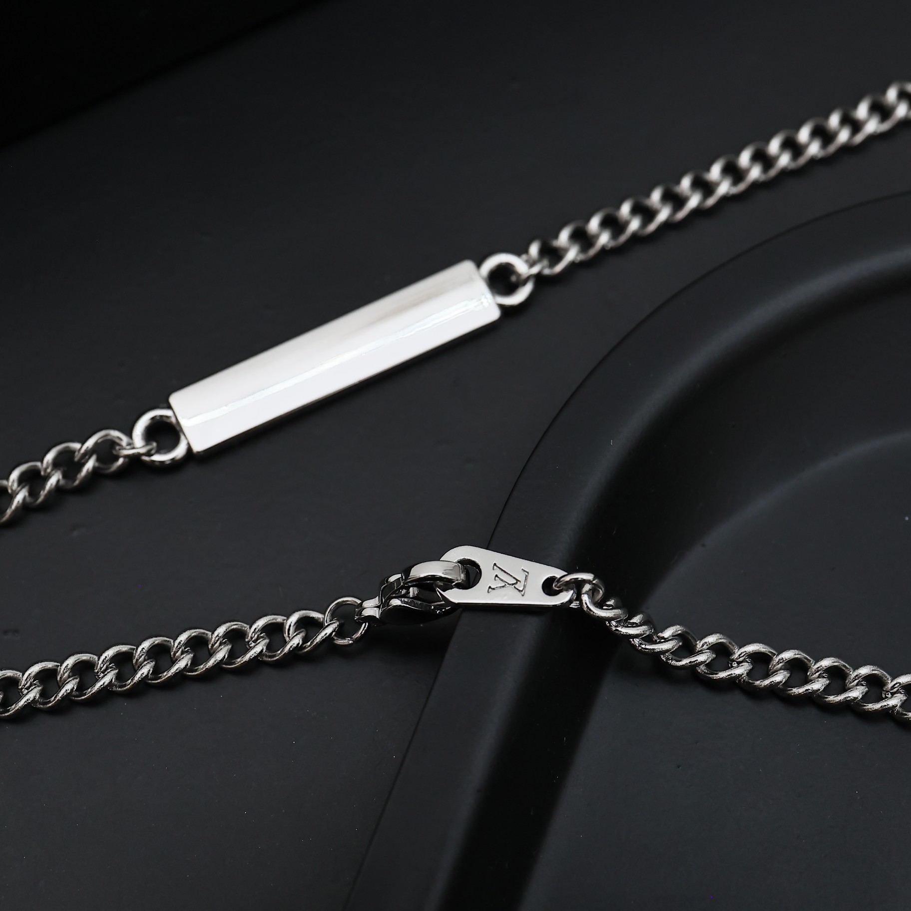 Louis Vuitton Monogram Chain Pendant - FashionPlug