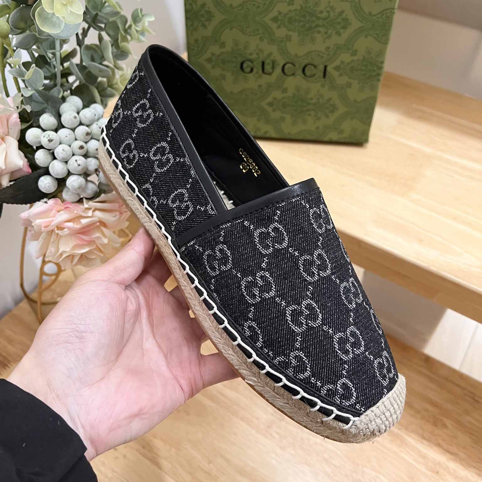 Gucci GG Espadrille - FashionPlug