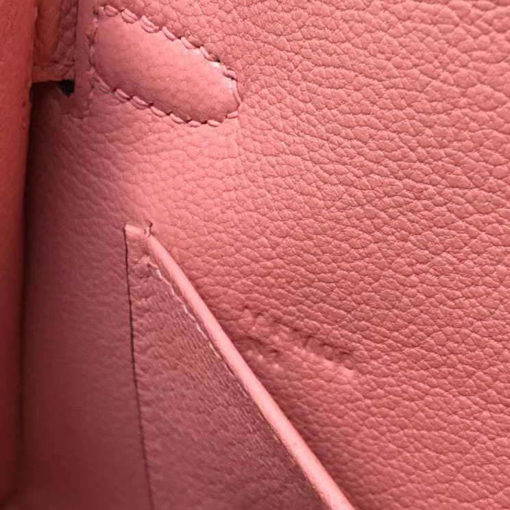 Hermes HM Kelly Mini 20 pink Epsom Gold Hardware （19-13-6.5cm） - FashionPlug