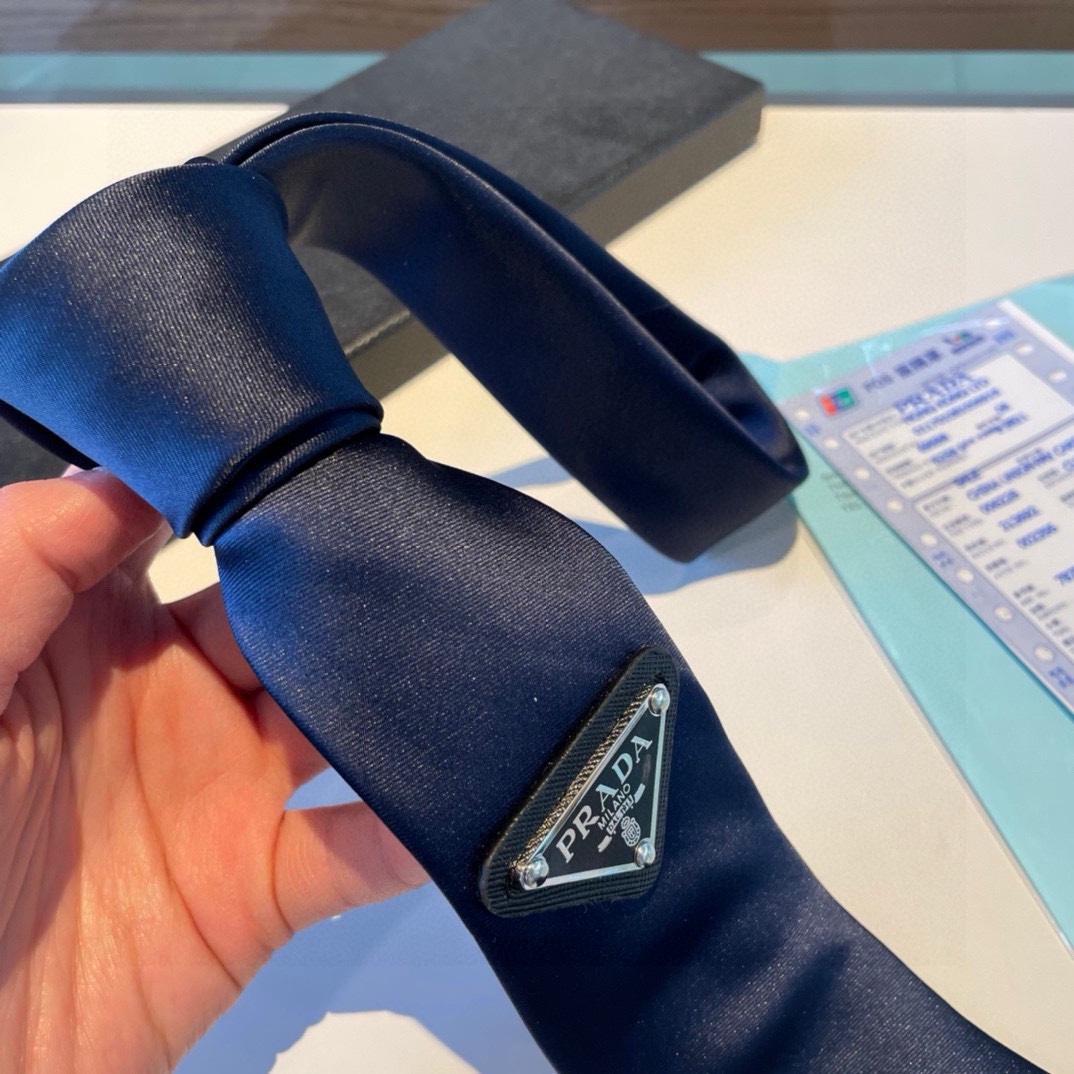 Prada Prada Logo Tie - FashionPlug