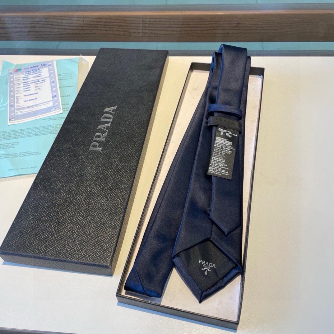 Prada Prada Logo Tie - FashionPlug