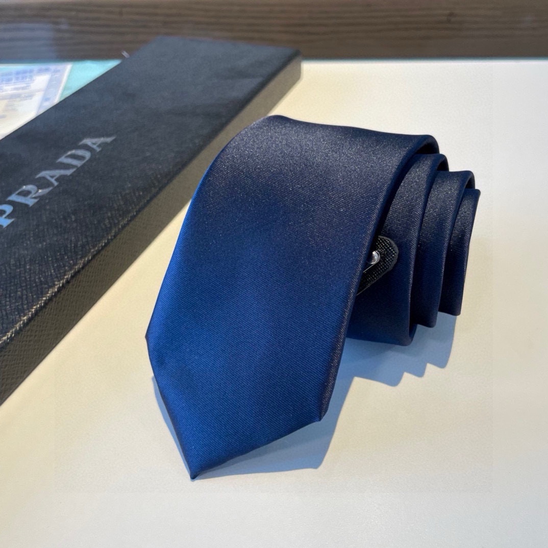 Prada Prada Logo Tie - FashionPlug