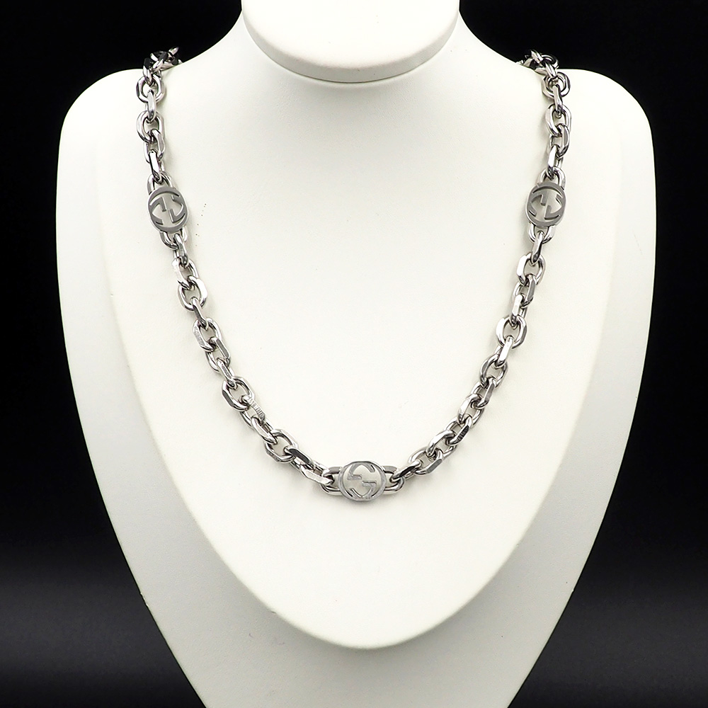 Gucci Interlocking Necklace - FashionPlug
