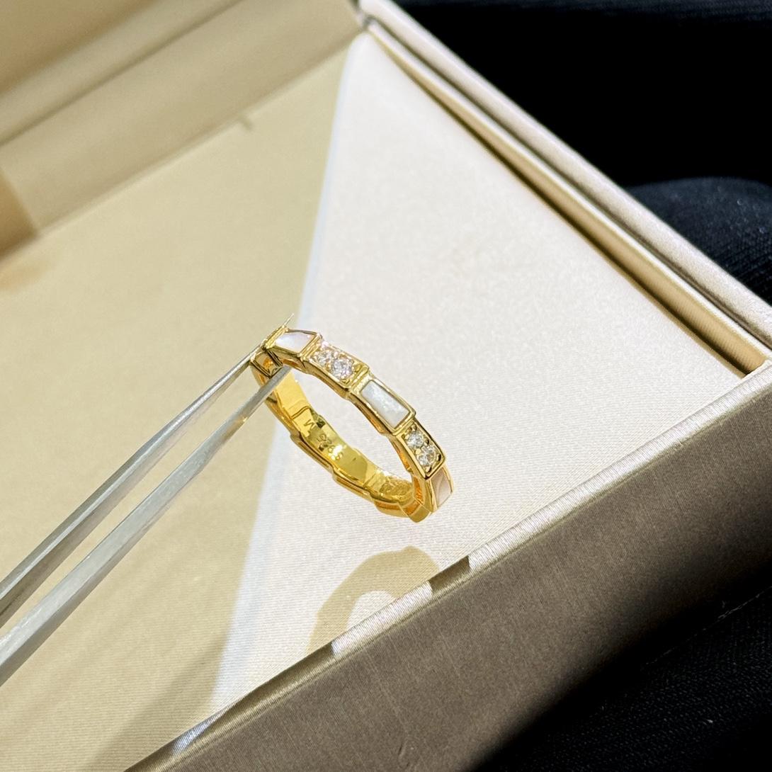 Bvlgari Serpenti Viper Ring - FashionPlug
