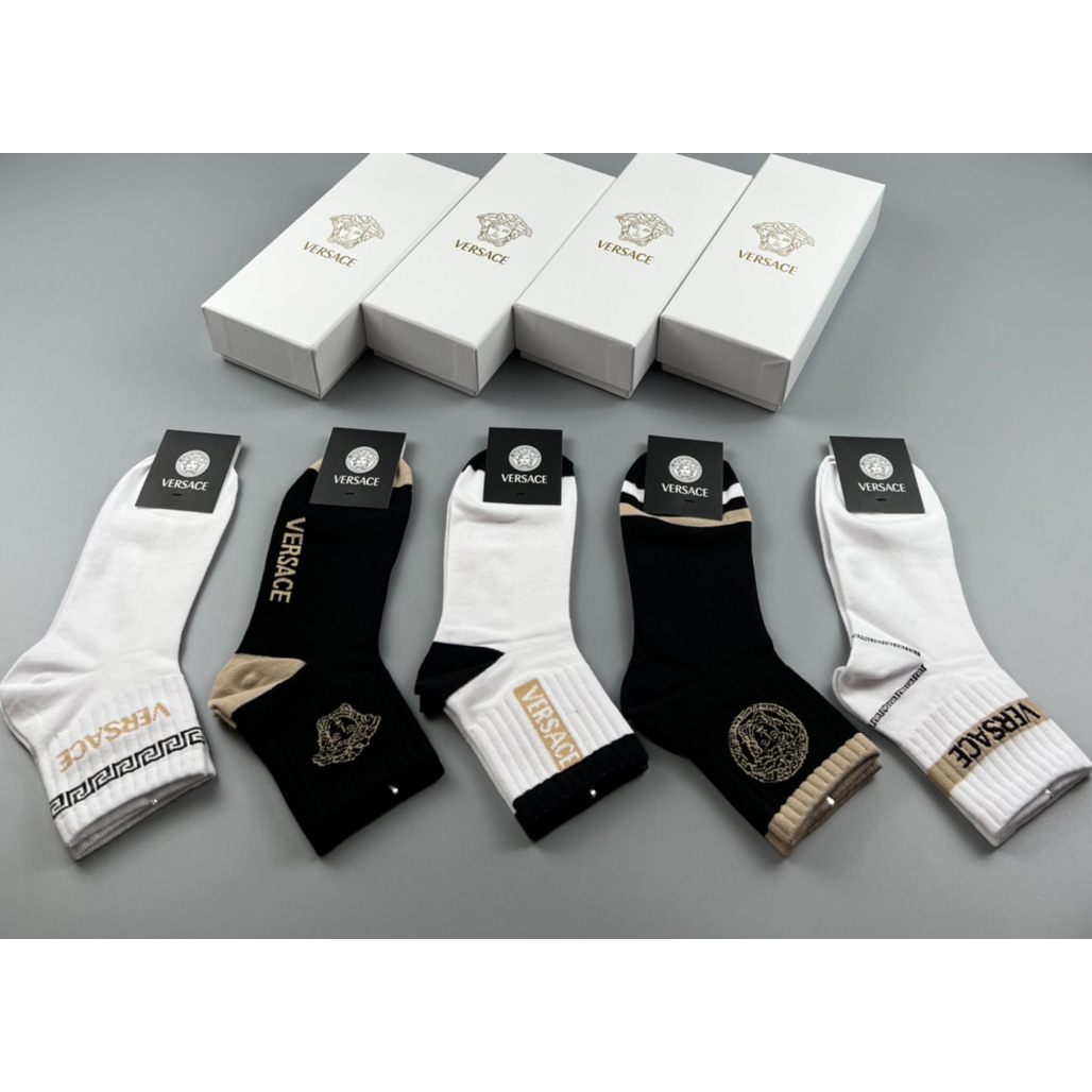 Versace Socks/Box - FashionPlug