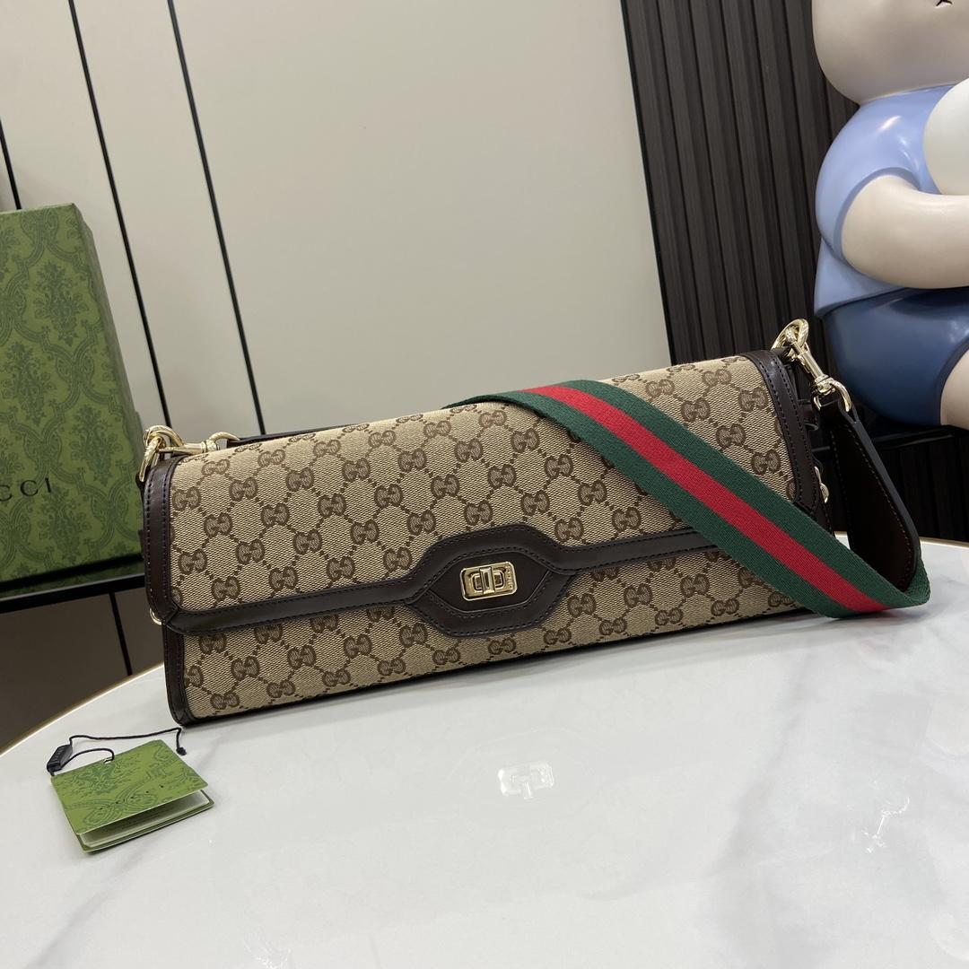 Gucci Luce Medium Shoulder Bag - FashionPlug