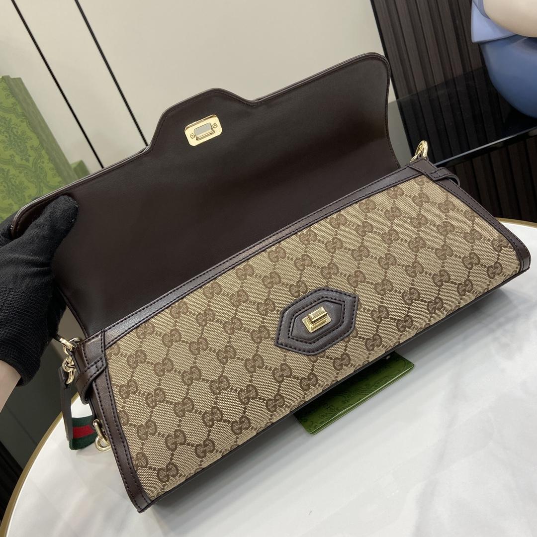 Gucci Luce Medium Shoulder Bag - FashionPlug