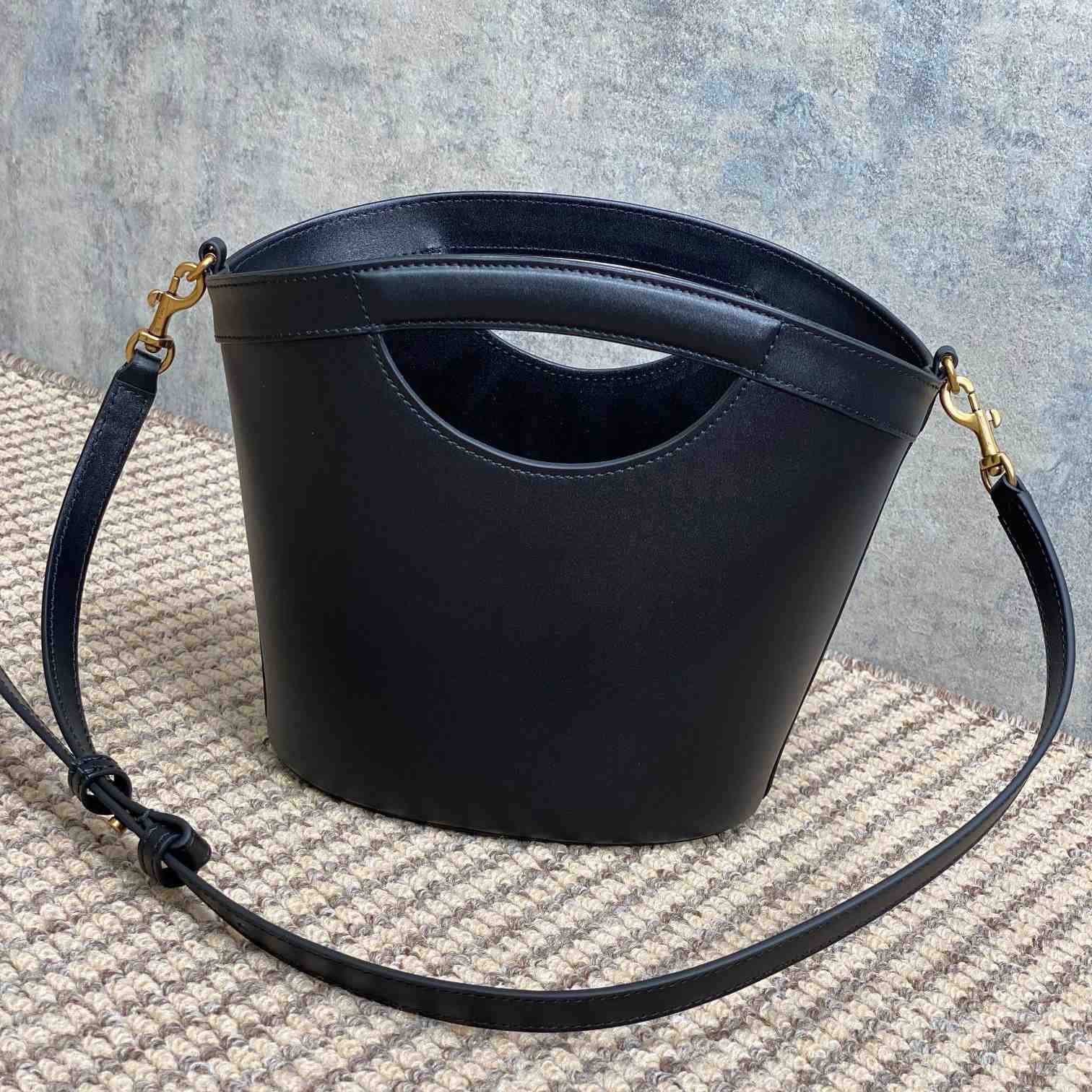 Saint Laurent Celia Mini Tote In Smooth Leather - FashionPlug