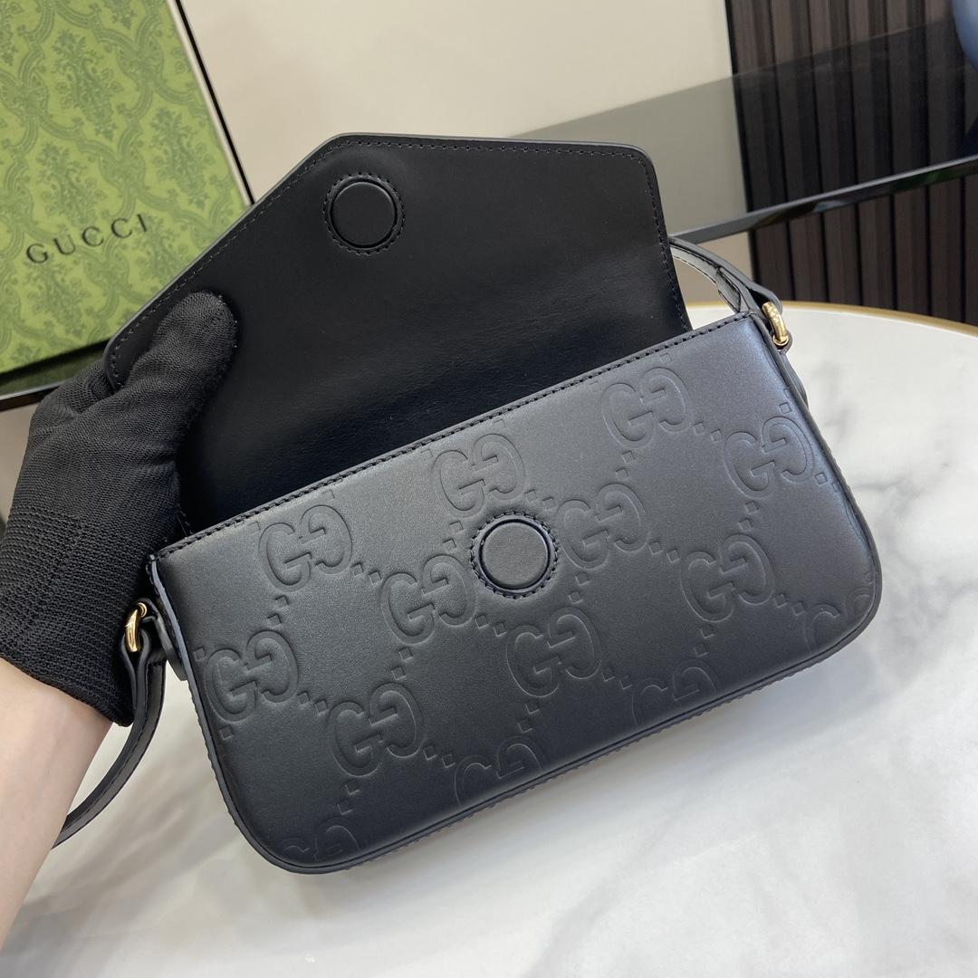 Gucci GG Super Mini Shoulder Bag - FashionPlug