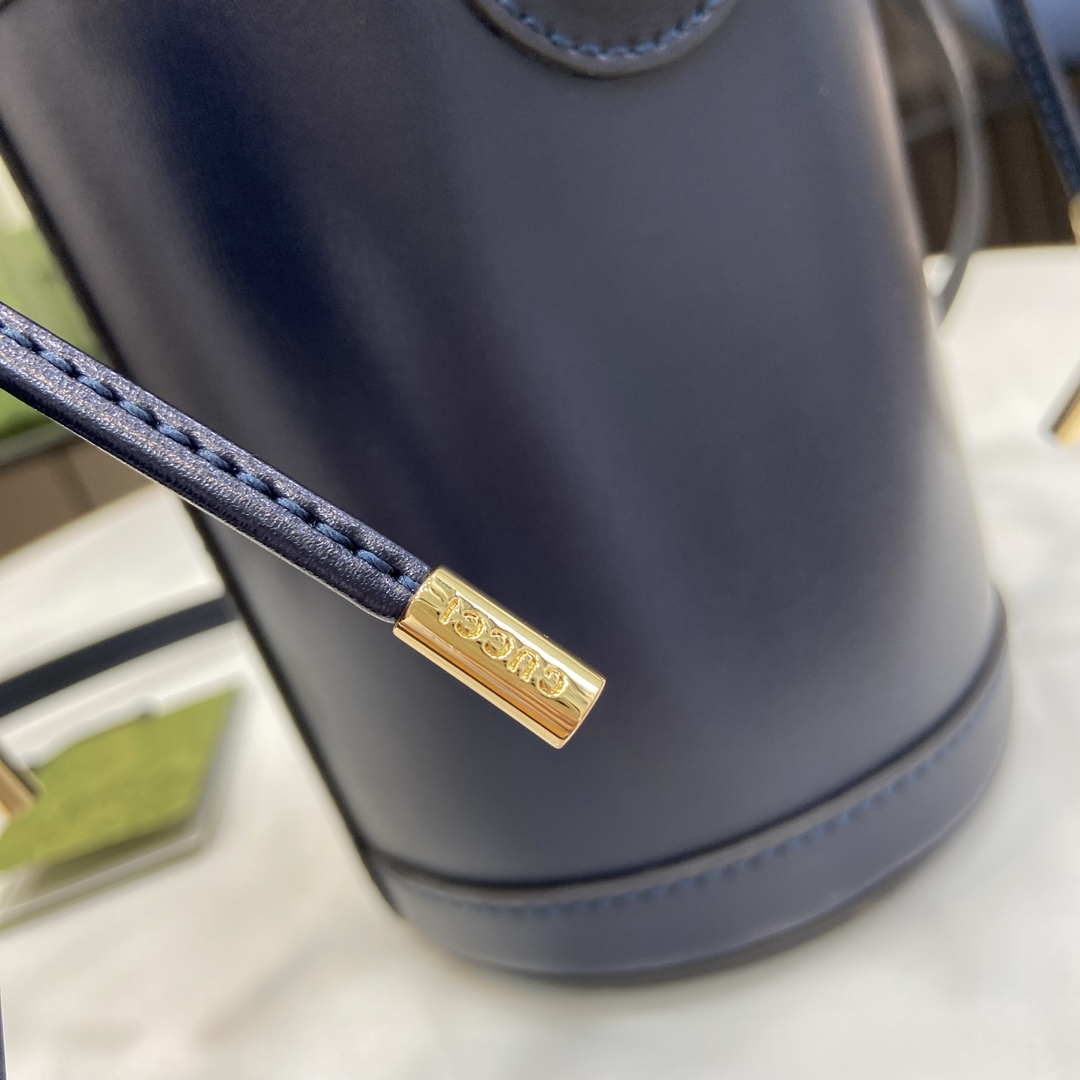 Gucci Ophidia Mini Bucket Bag  (11.5x23x8cm) - FashionPlug