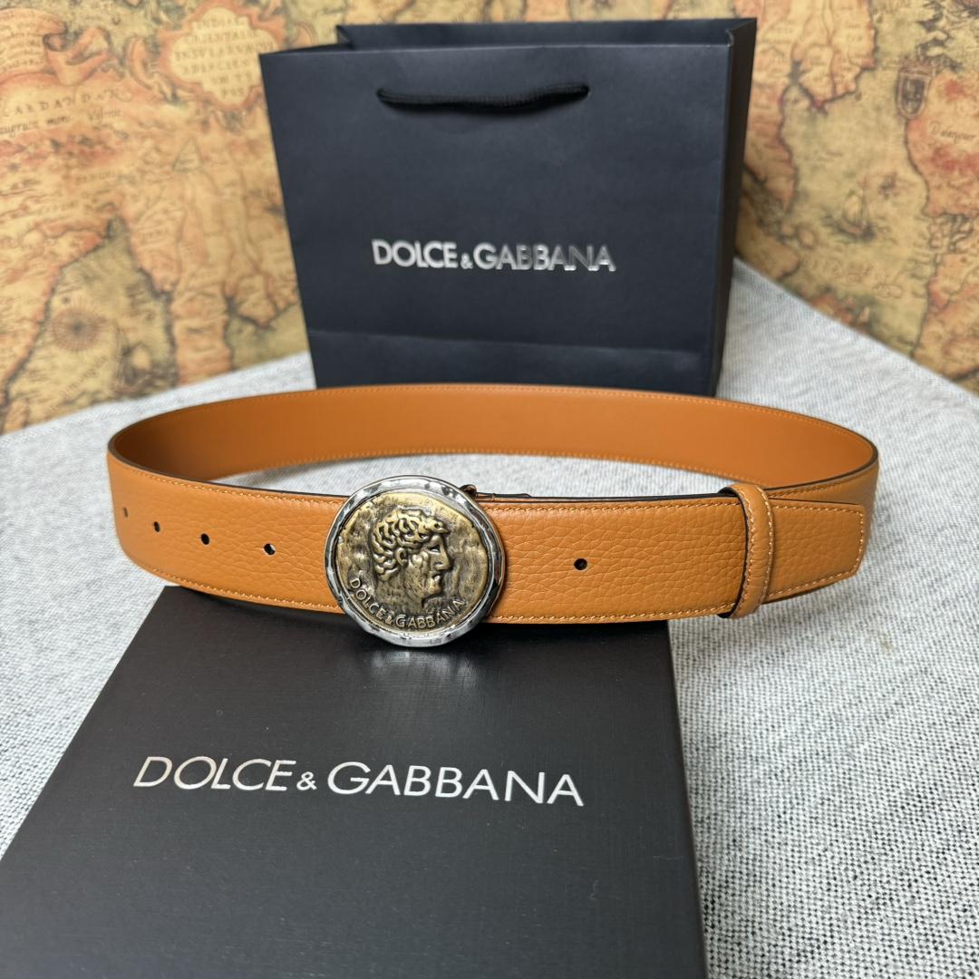 Dolce & Gabbana Leather Belt  - FashionPlug