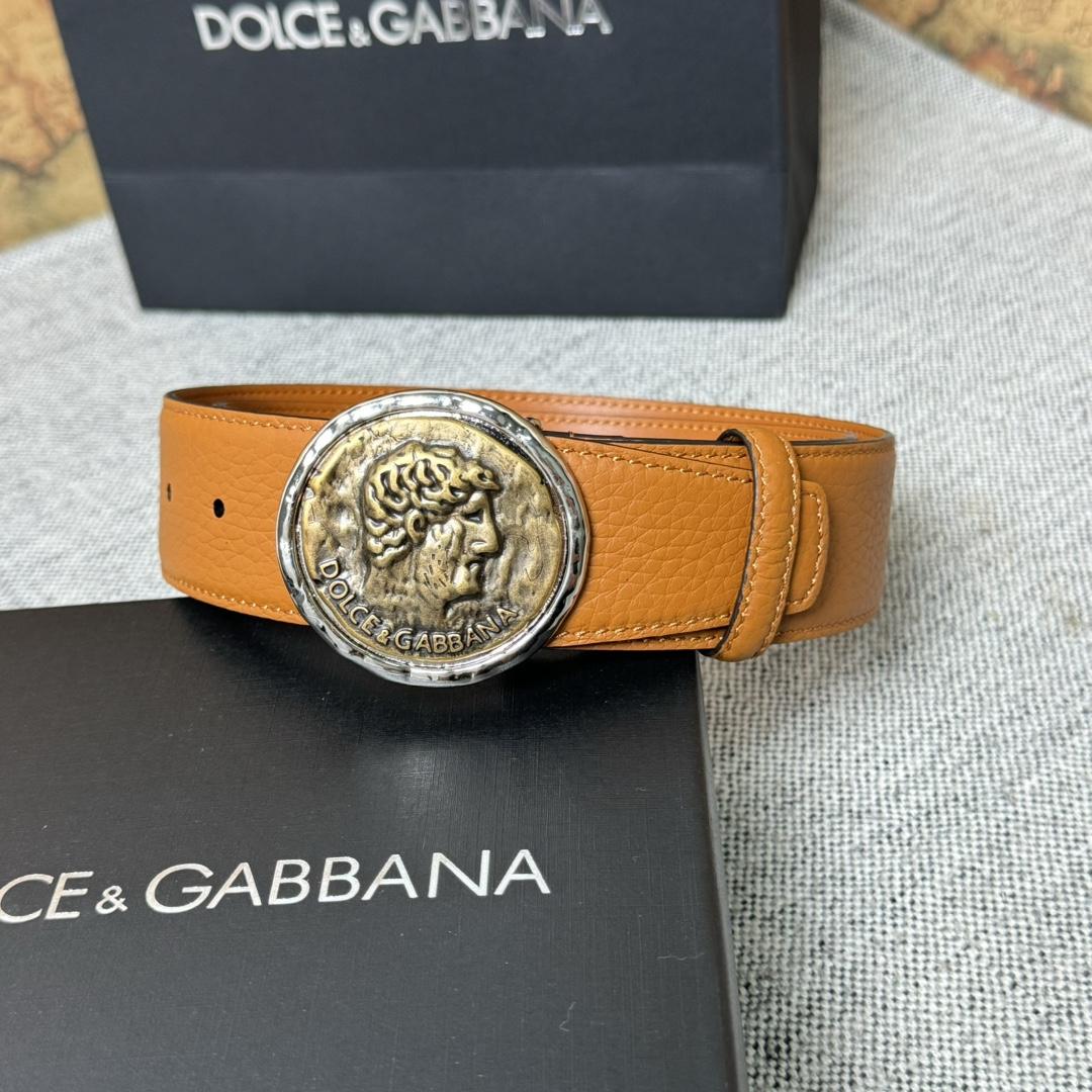 Dolce & Gabbana Leather Belt  - FashionPlug