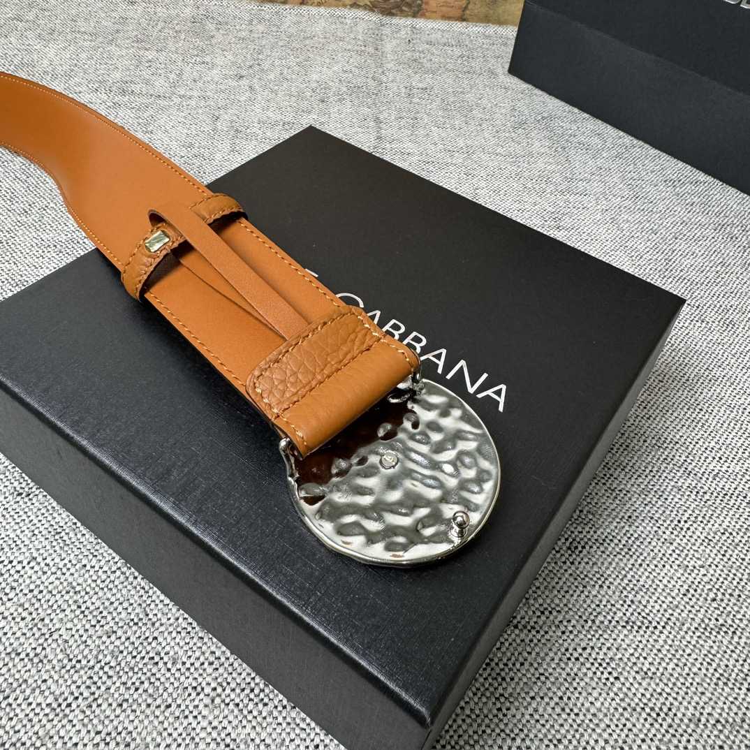 Dolce & Gabbana Leather Belt  - FashionPlug