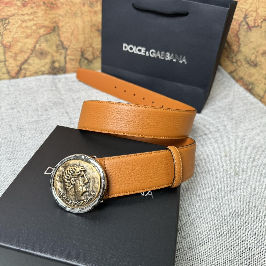 Dolce & Gabbana Leather Belt  - FashionPlug