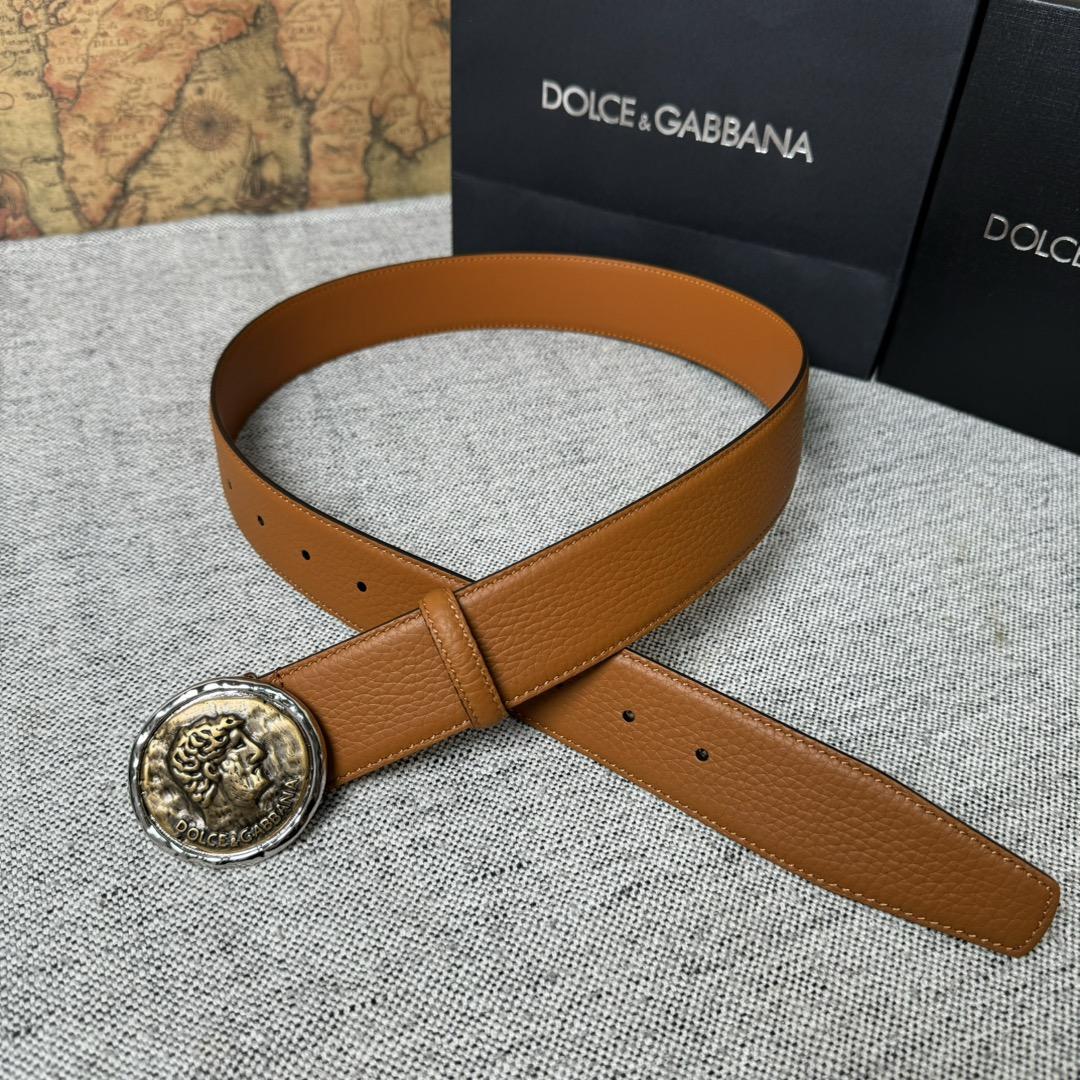 Dolce & Gabbana Leather Belt  - FashionPlug