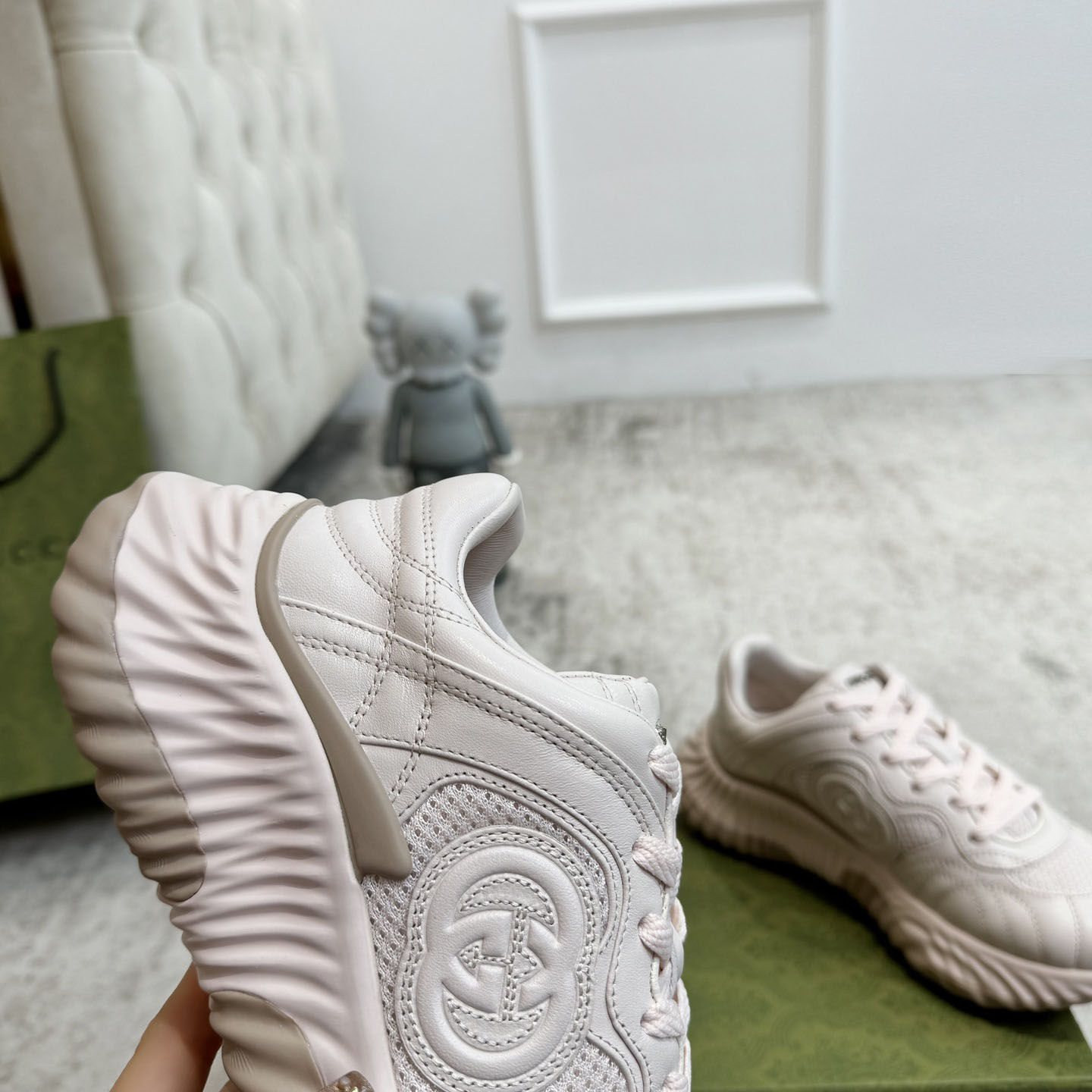 Gucci Ripple Trainer - FashionPlug