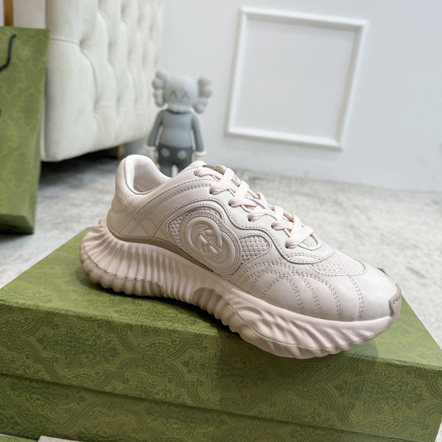 Gucci Ripple Trainer - FashionPlug
