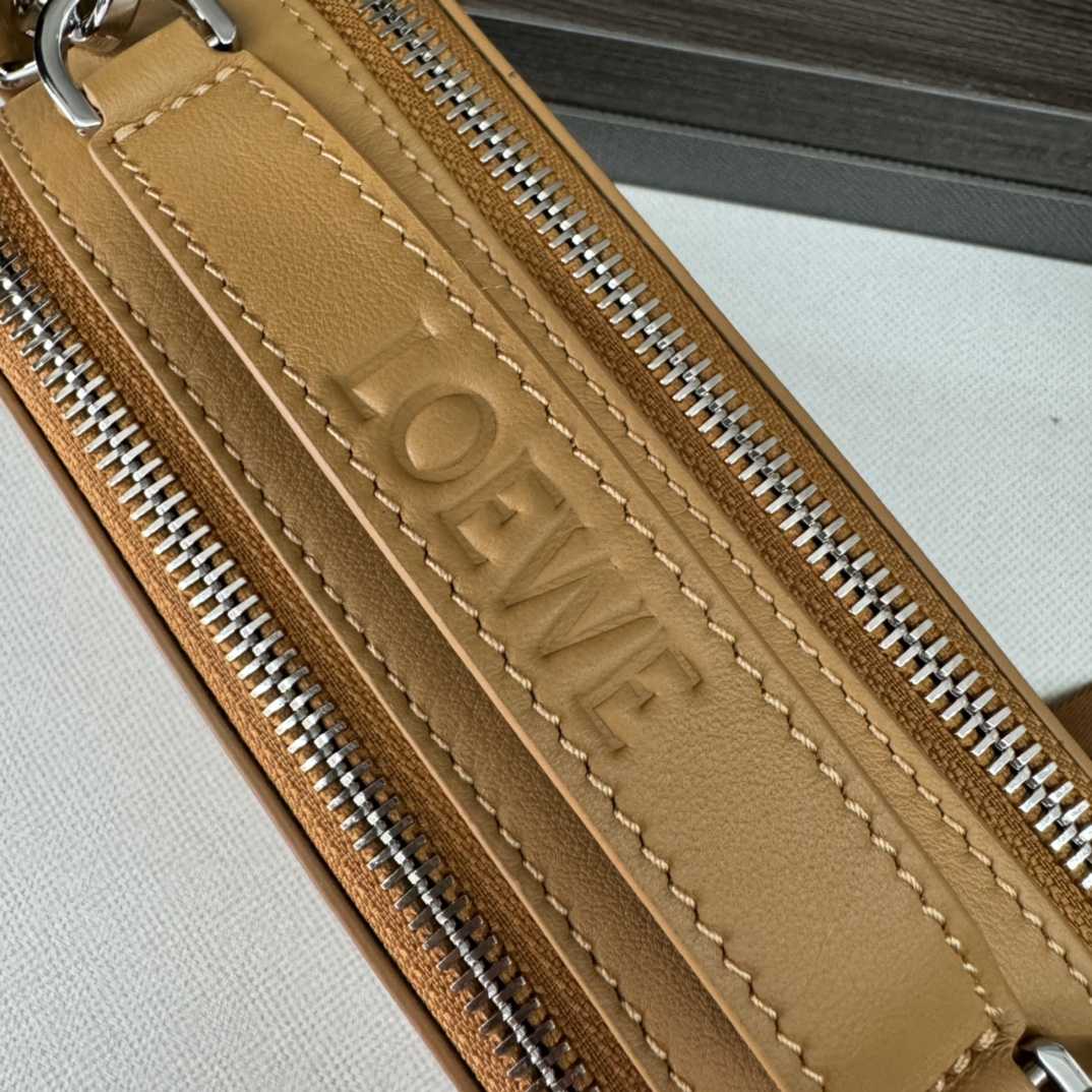 Loewe Mini Camera Crossbody Bag In Satin Calfskin - FashionPlug