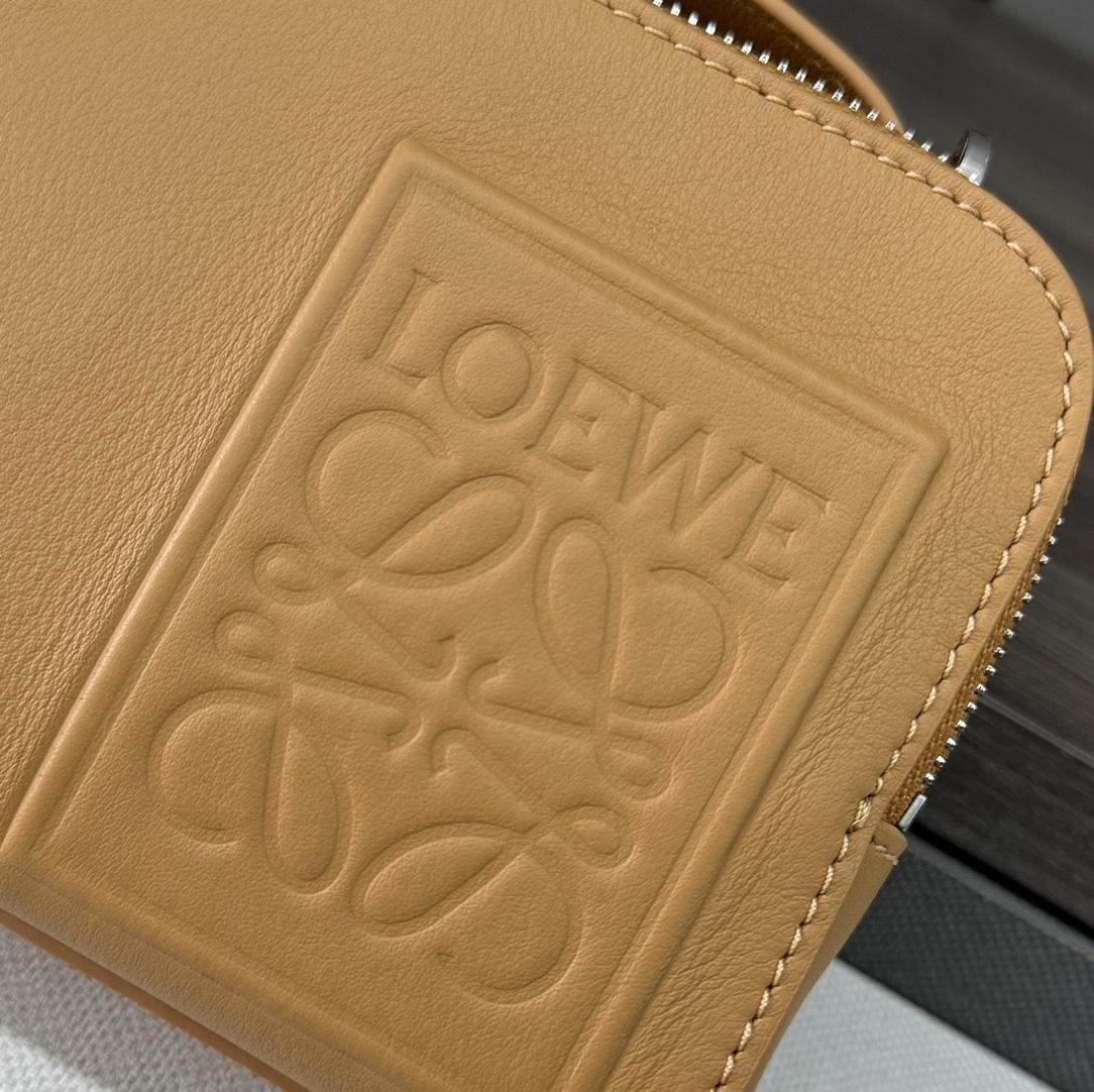 Loewe Mini Camera Crossbody Bag In Satin Calfskin - FashionPlug