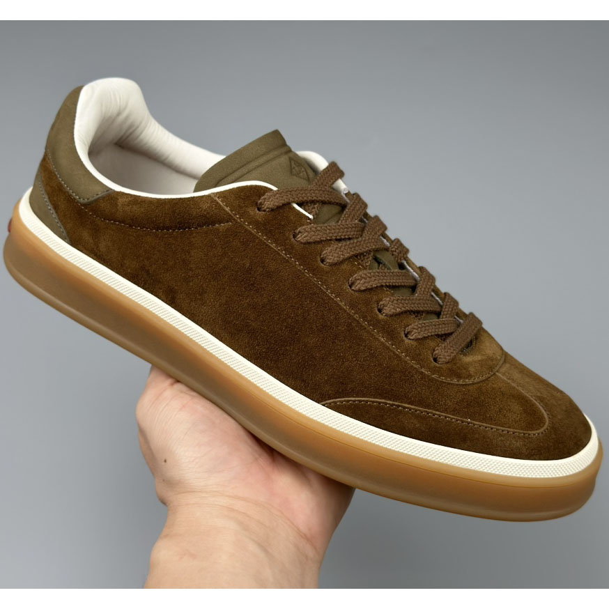 Loro Piana Low-top Lace-up Sneakers - FashionPlug