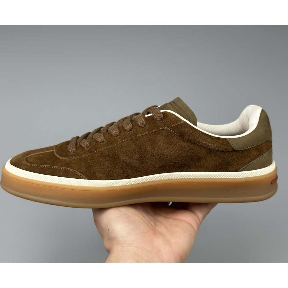 Loro Piana Low-top Lace-up Sneakers - FashionPlug