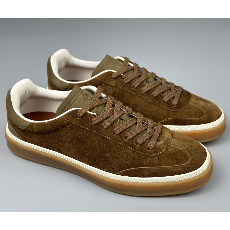 Loro Piana Low-top Lace-up Sneakers - FashionPlug