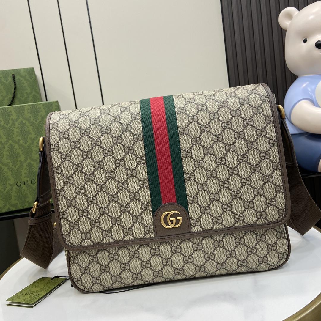 Gucci Ophidia GG Large Crossbody Bag - FashionPlug