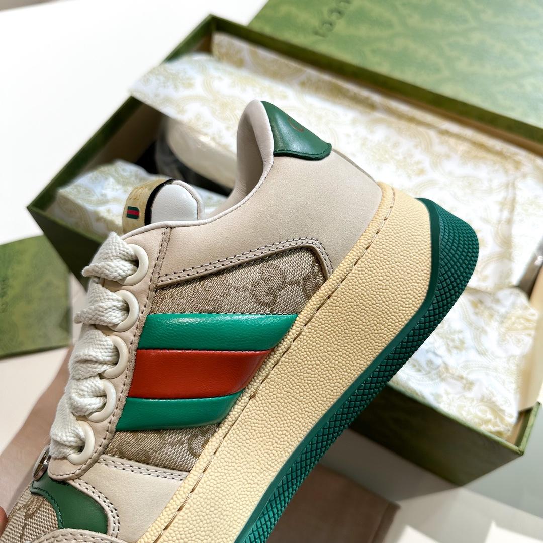 Gucci Screener Trainer With Web - FashionPlug