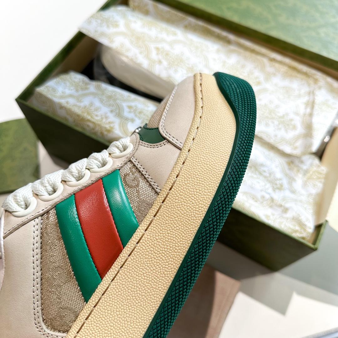 Gucci Screener Trainer With Web - FashionPlug