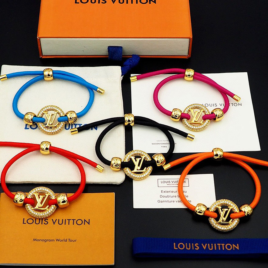 Louis Vuitton Louise By Night Bracelet   M8229 - FashionPlug