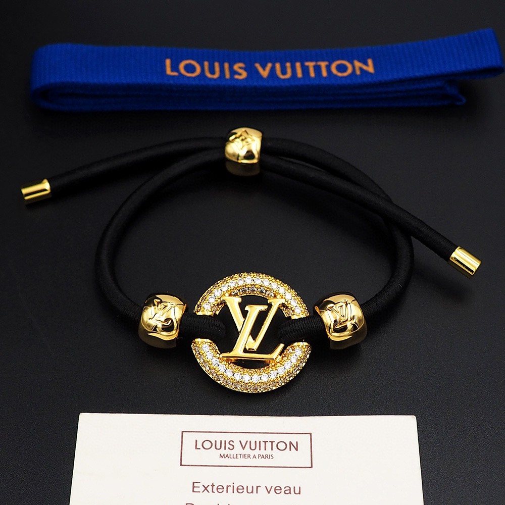 Louis Vuitton Louise By Night Bracelet   M8229 - FashionPlug