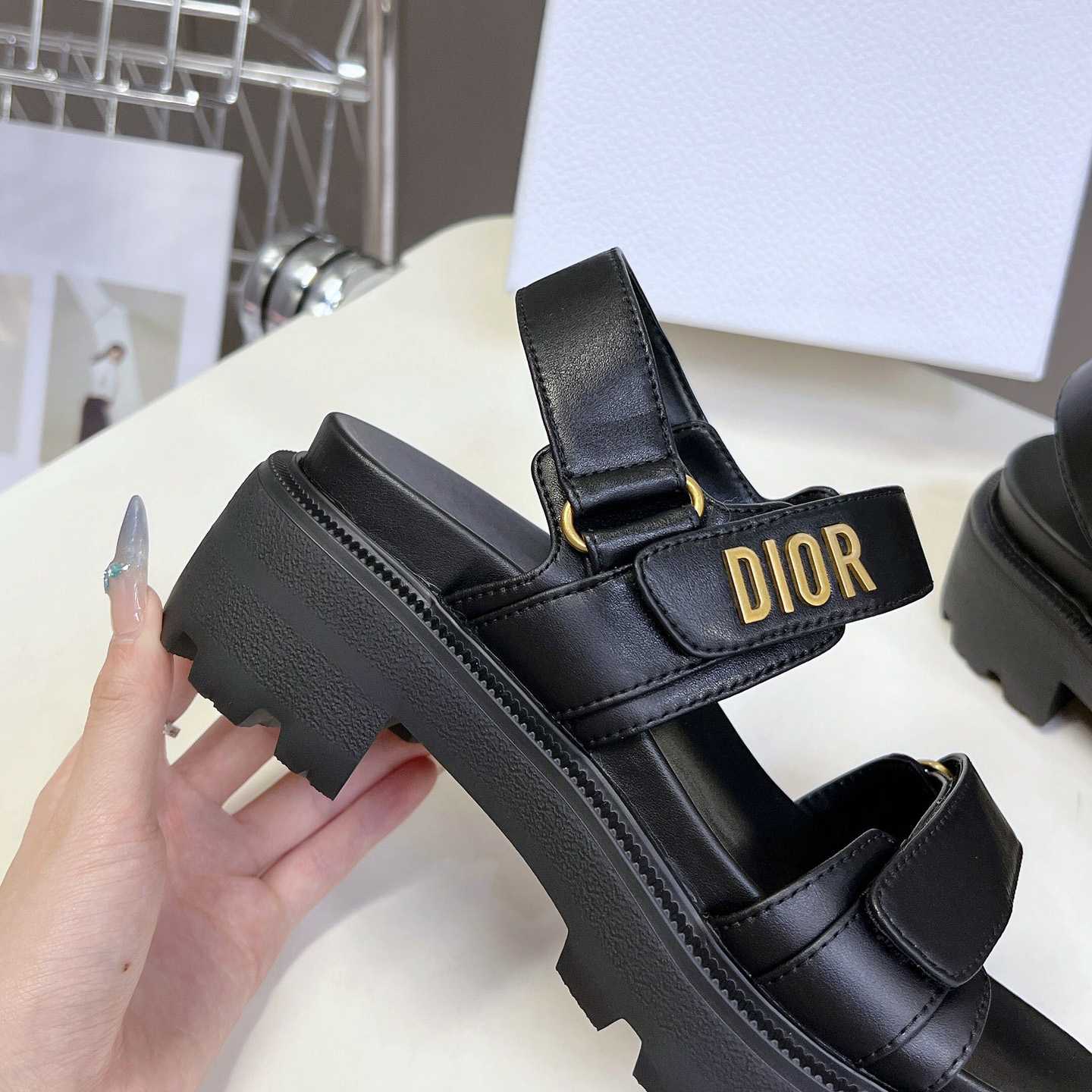 Dior Dioract Platform Sandal - FashionPlug