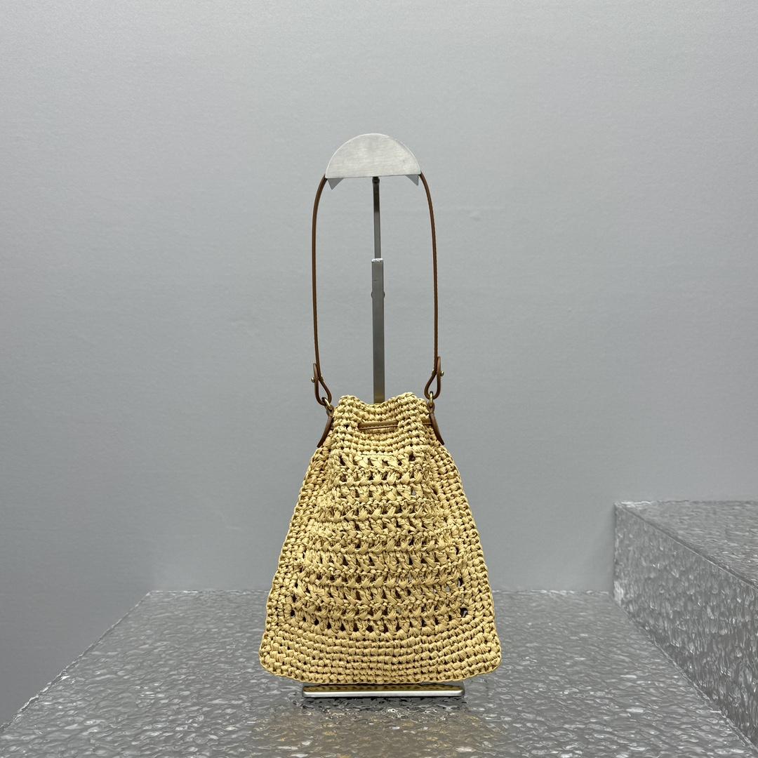 Miu Miu Woven Fabric Mini-bag - FashionPlug
